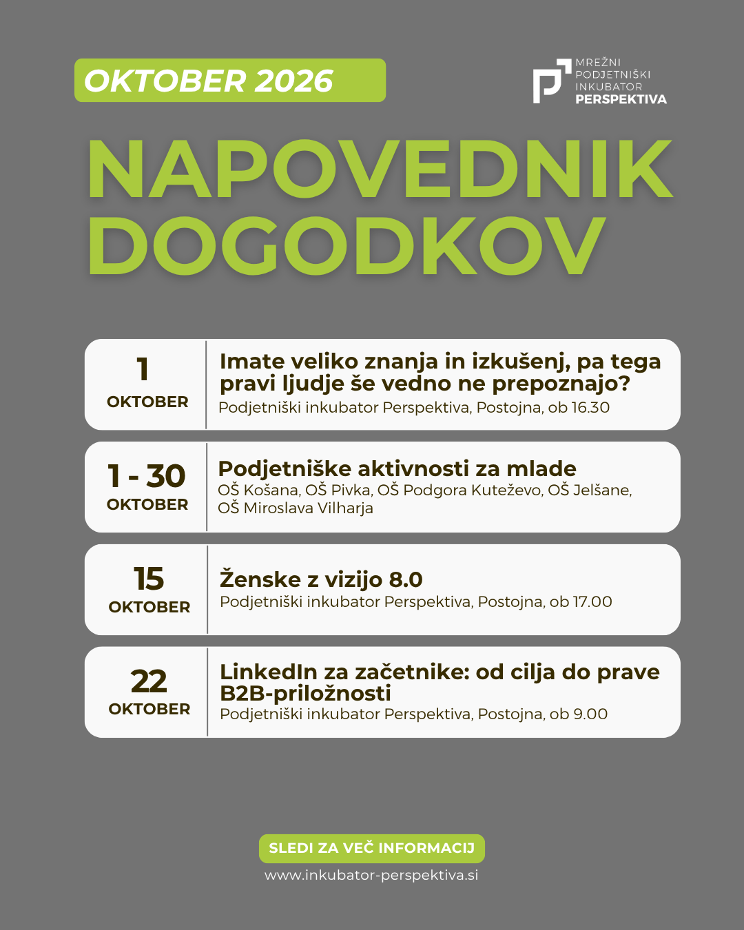 napovednik oktober 2026